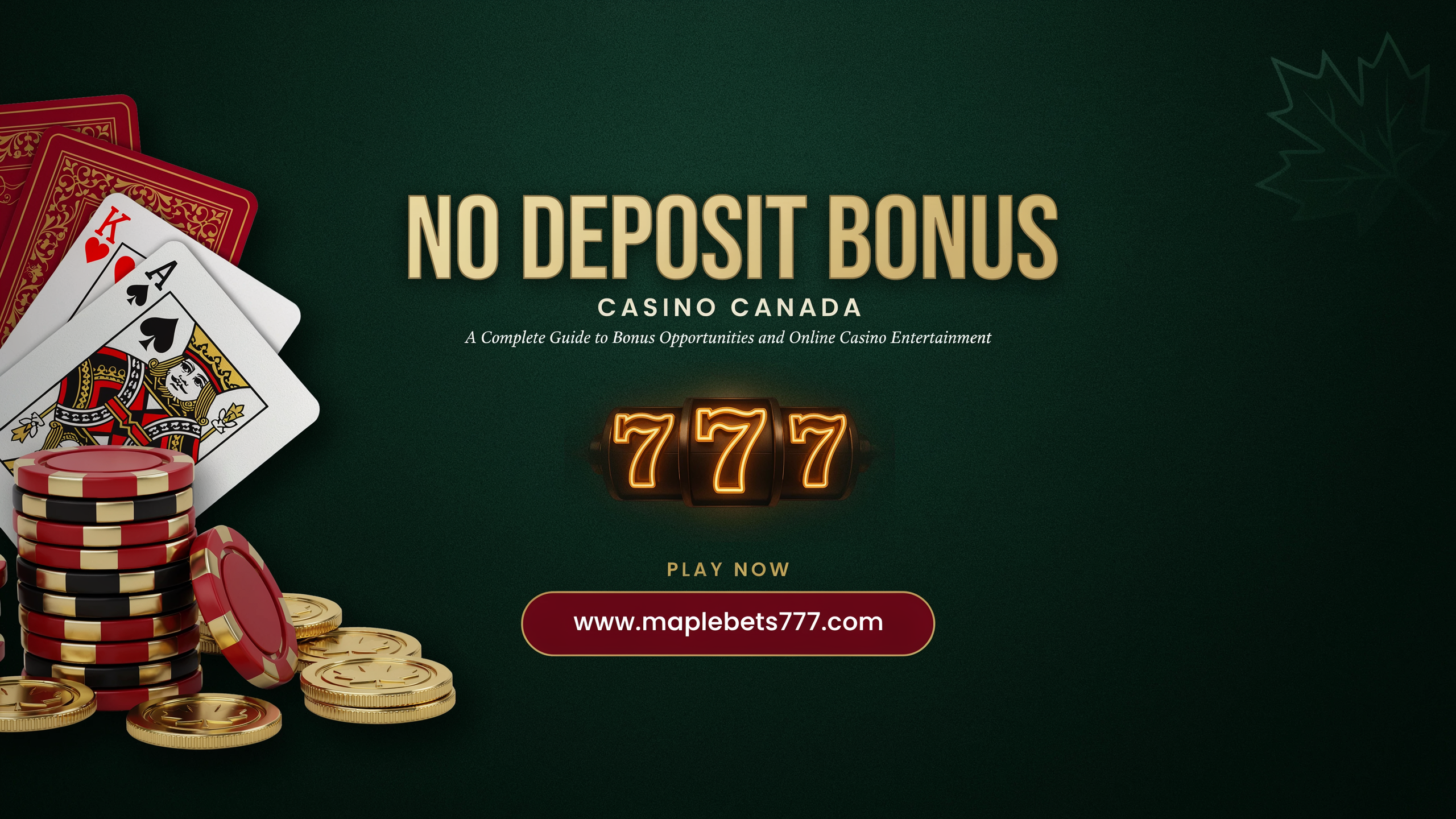 no deposit bonus casino canada www.maplebets777.com