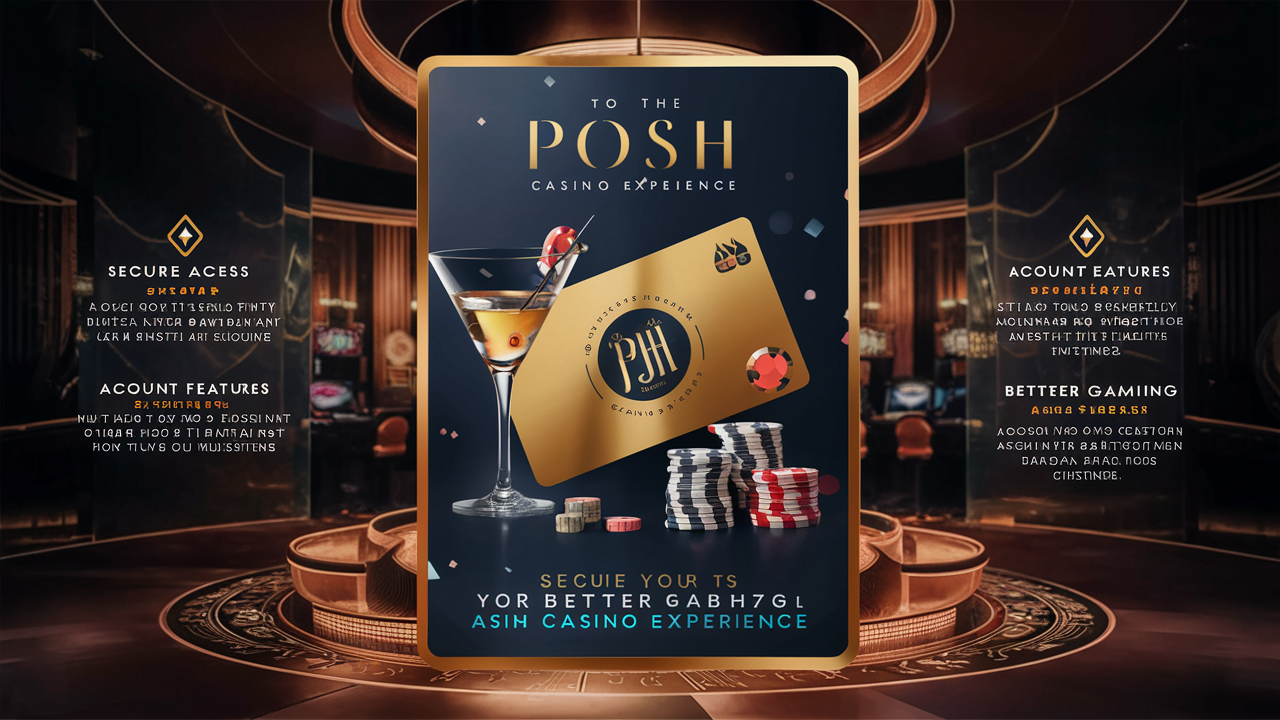 posh casino login​