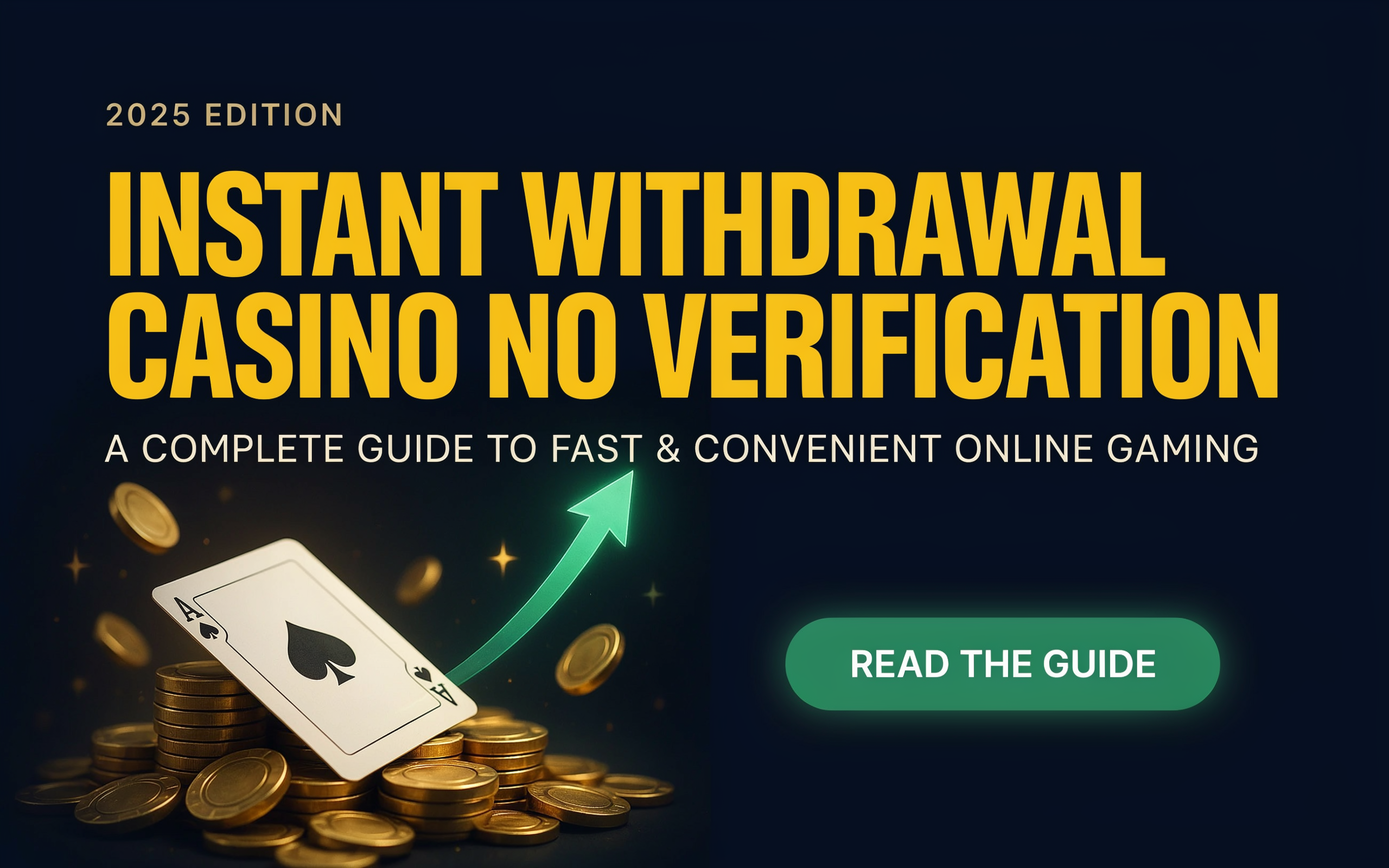 instant withdrawal casino no verification
