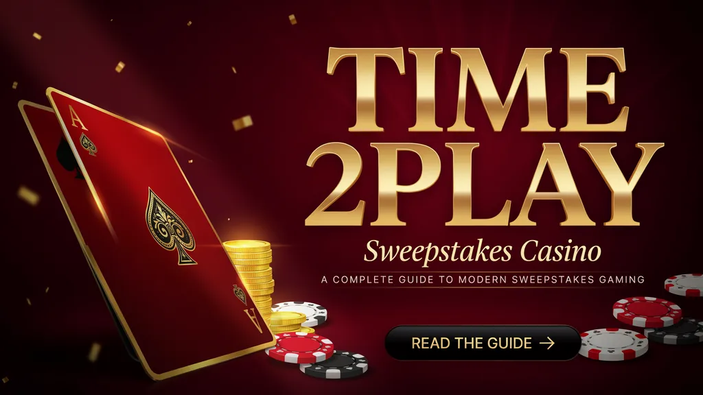 sweepstakes casino time2play