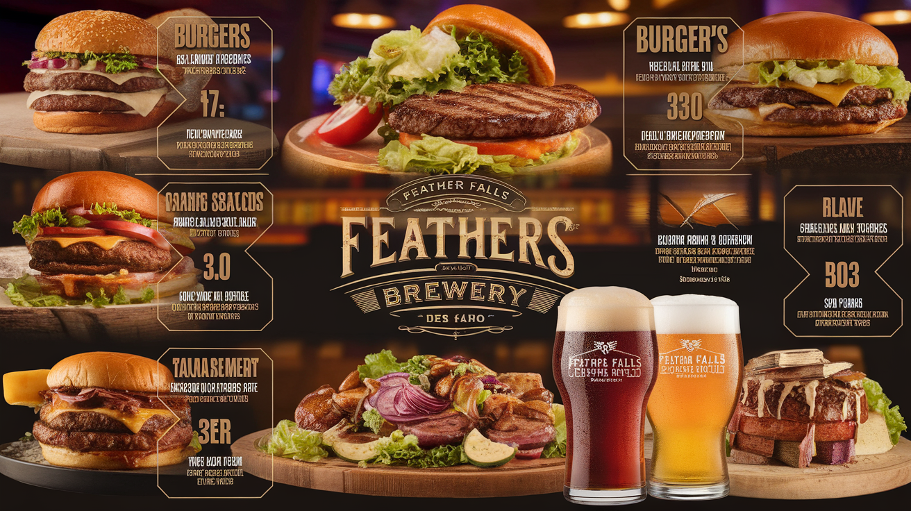 feather falls casino brewery menu
